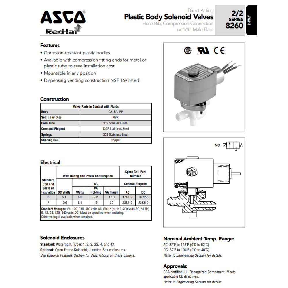 ASCO 2-2 S 260 - KC TPS